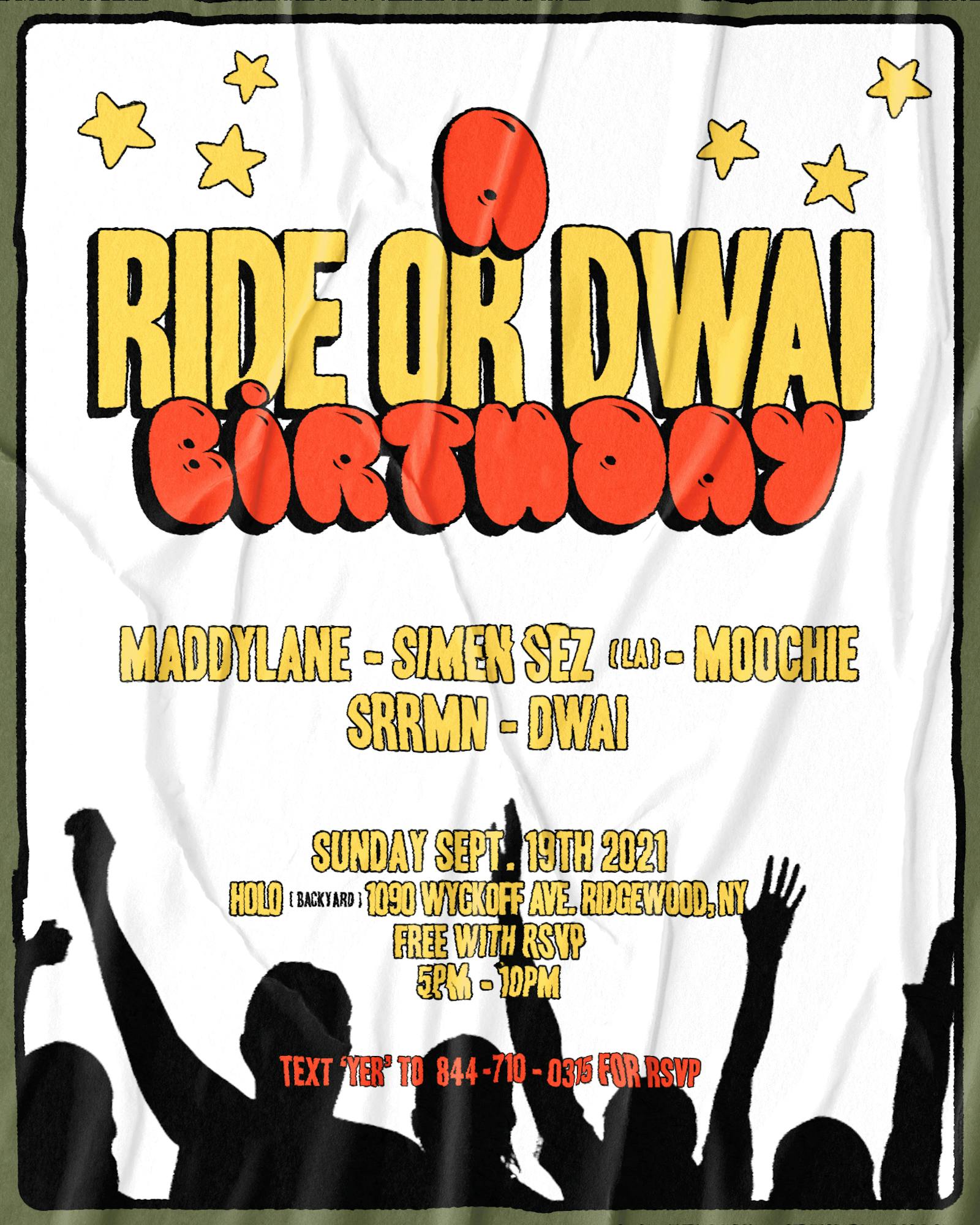 A Ride or Dwai Birthday