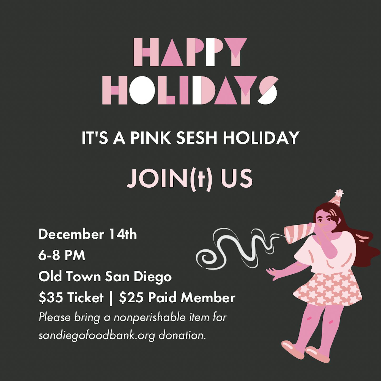 Pink Sesh Holiday - Paid Member