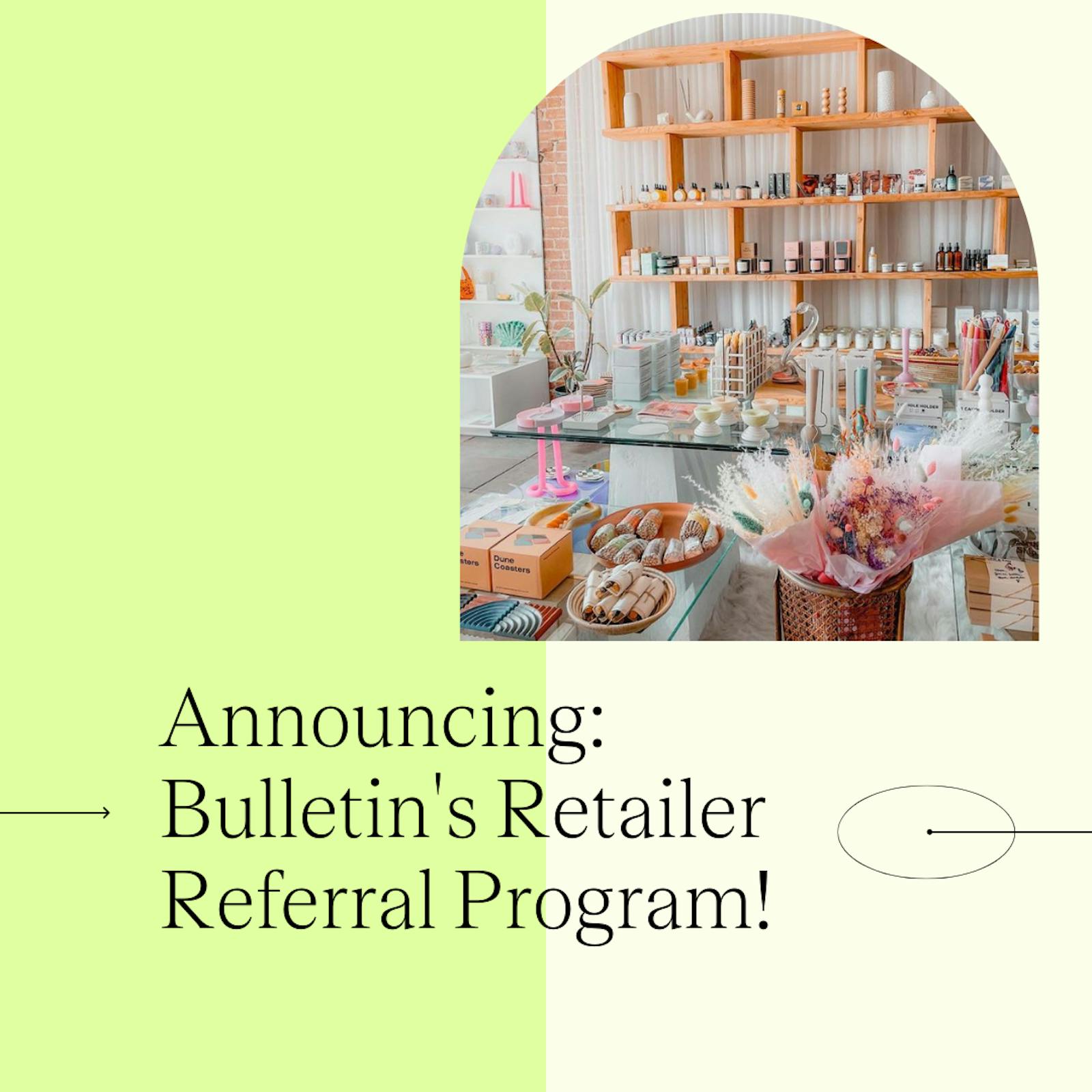 Retailer-to-Retailer Referral Program