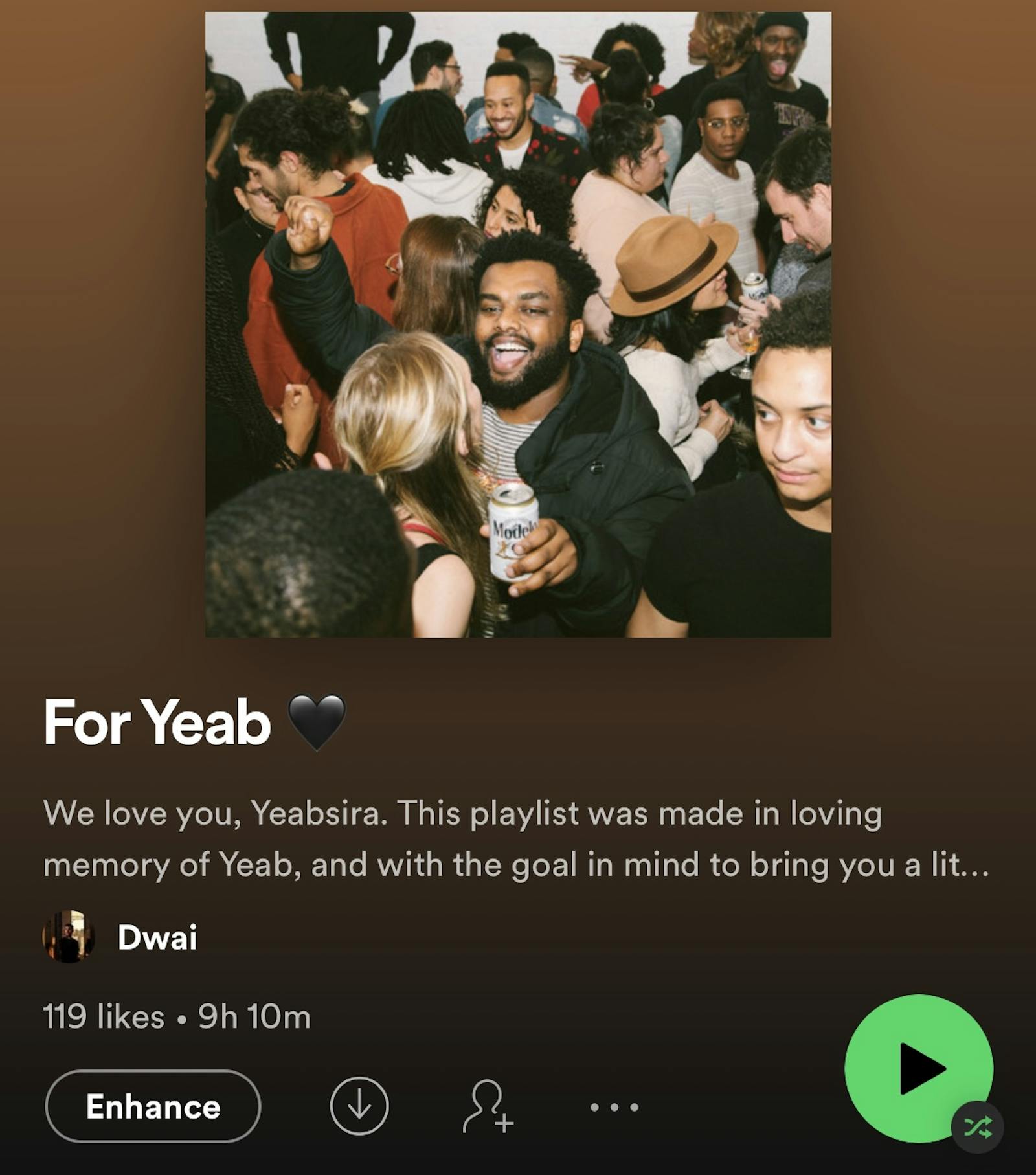 Playlist: For Yeab 🖤