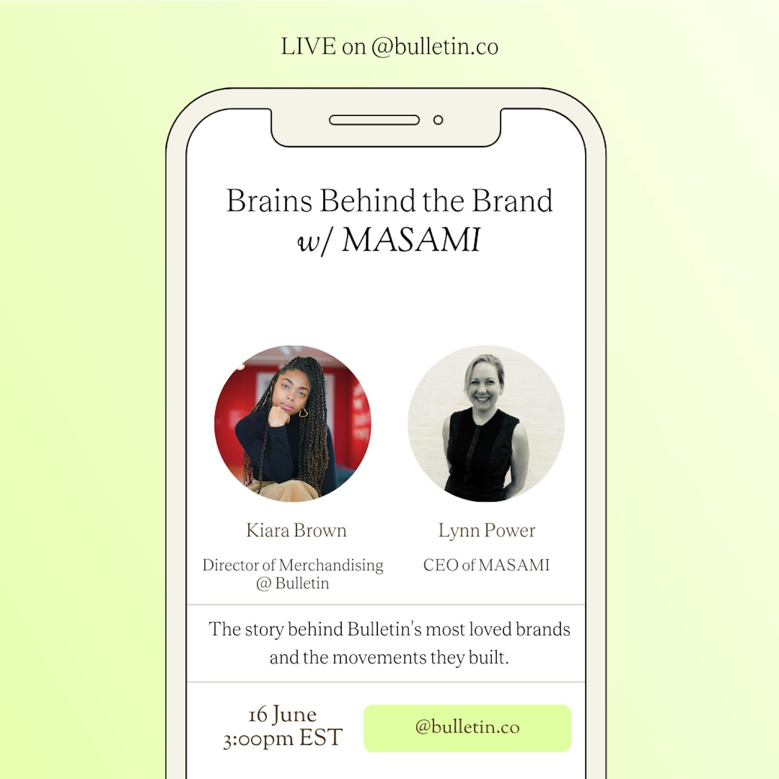Brains Behind the Brand with @lovemasamihair