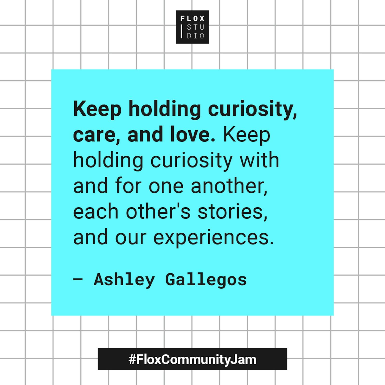 Designing For Belonging with Ashley Gallegos: A FLOX Studio Community Jam