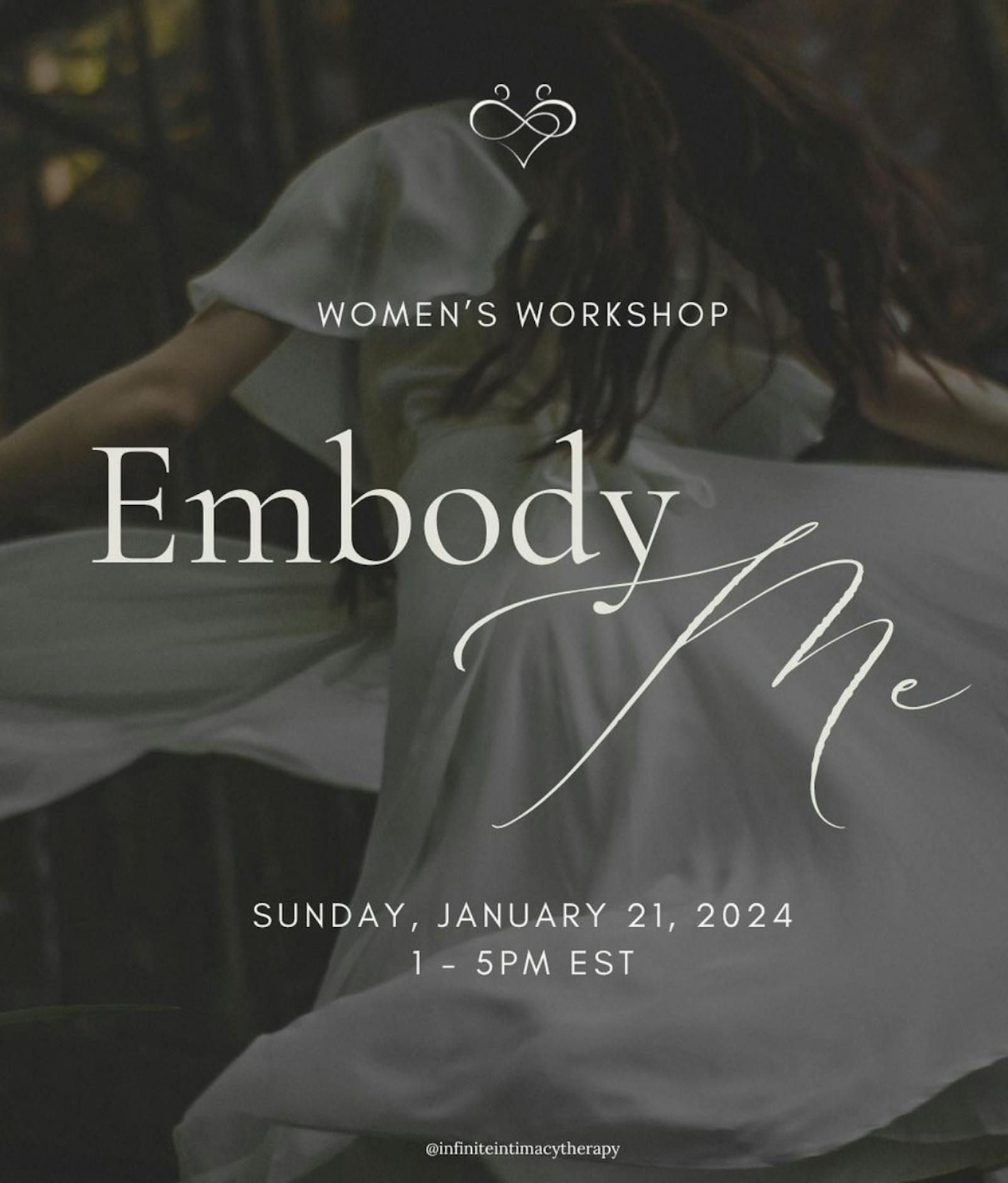 [ 01.21 ] Embody ME - A Woman's Workshop Hosted by Sex Therapist Rachel Smith featuring a Sound Bath by Macielle Betances