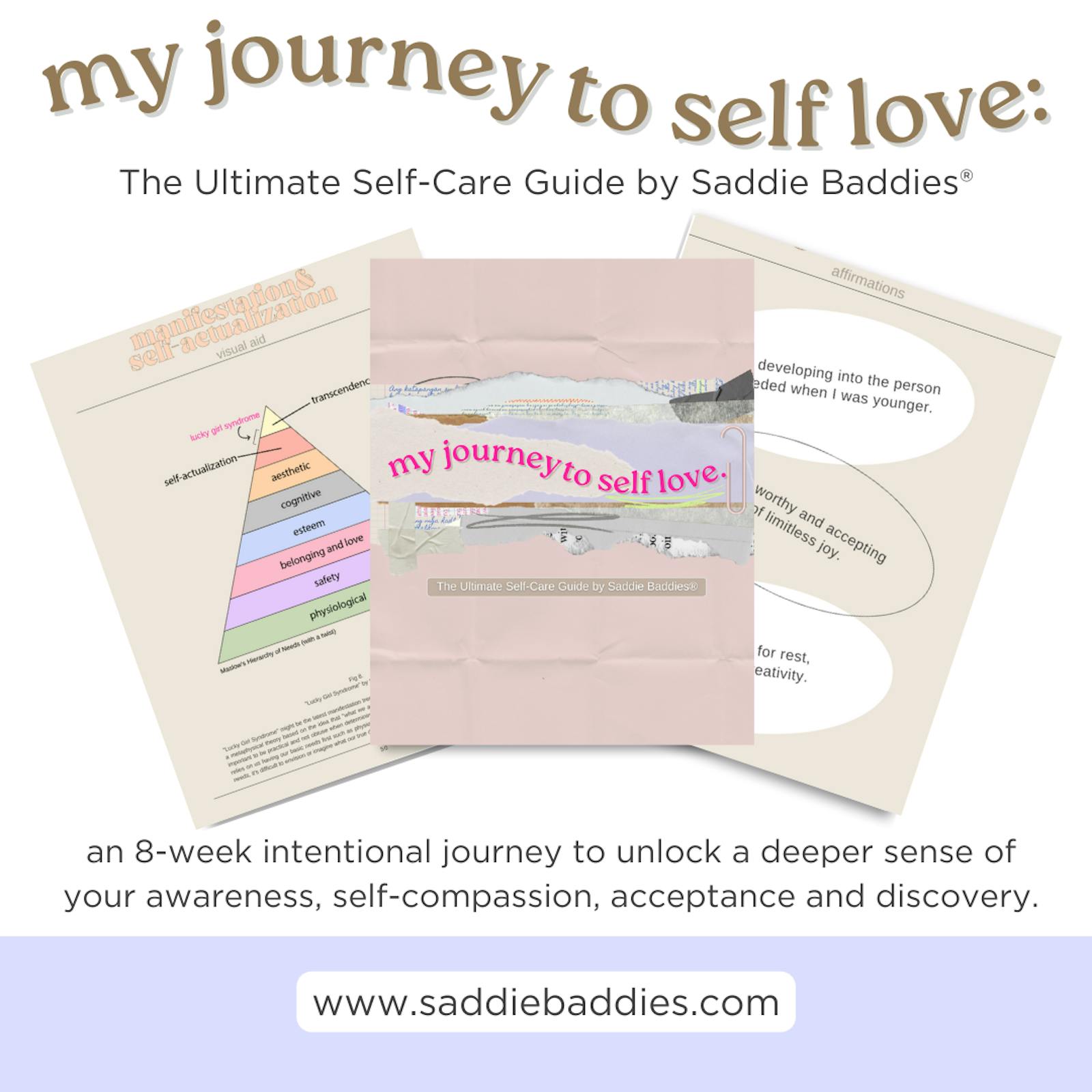 “My Journey to Self-Love: The Ultimate Self-Care Guide by Saddie Baddies® — saddie baddies 