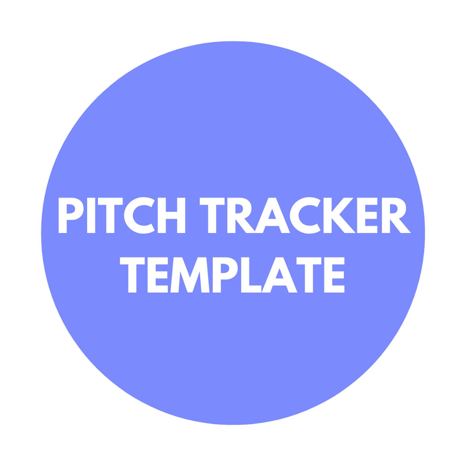 Brand Partnership Pitch Tracker Template