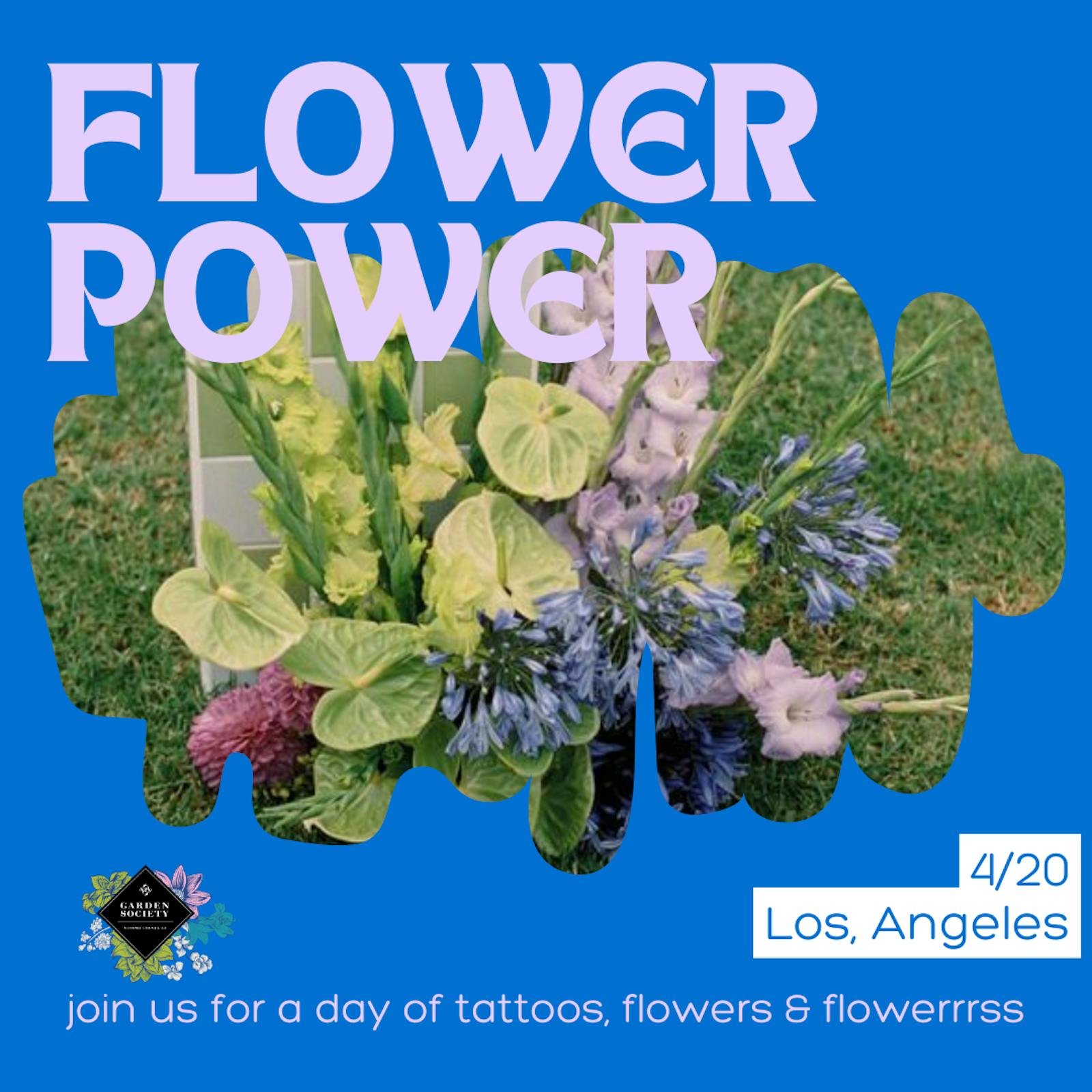 LA: Flower Power with the Garden Society