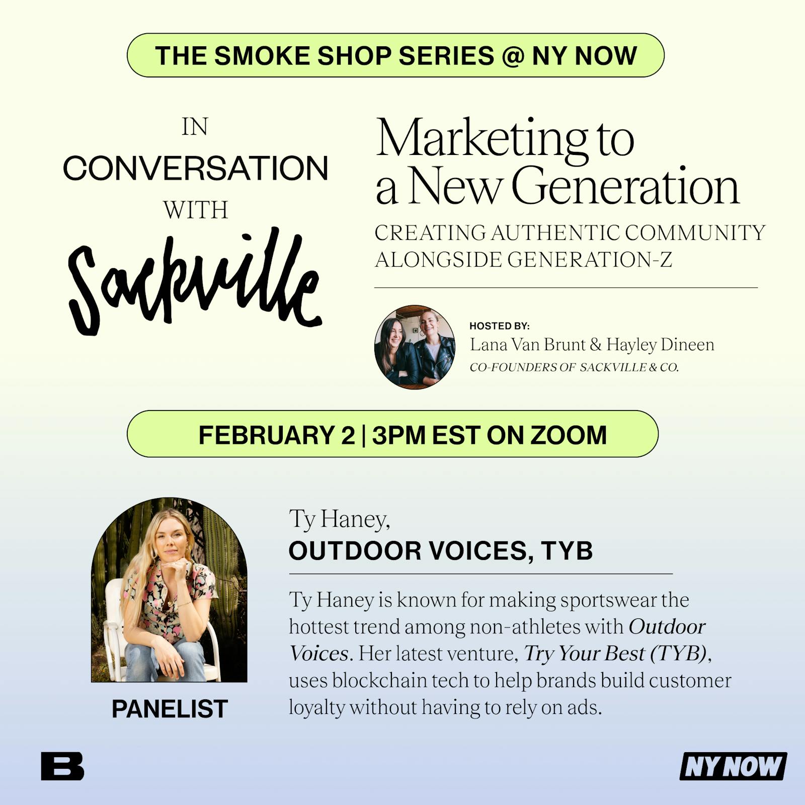 "Marketing to a New Generation" with Ty Haney – The Smoke Shop Series @ NY NOW