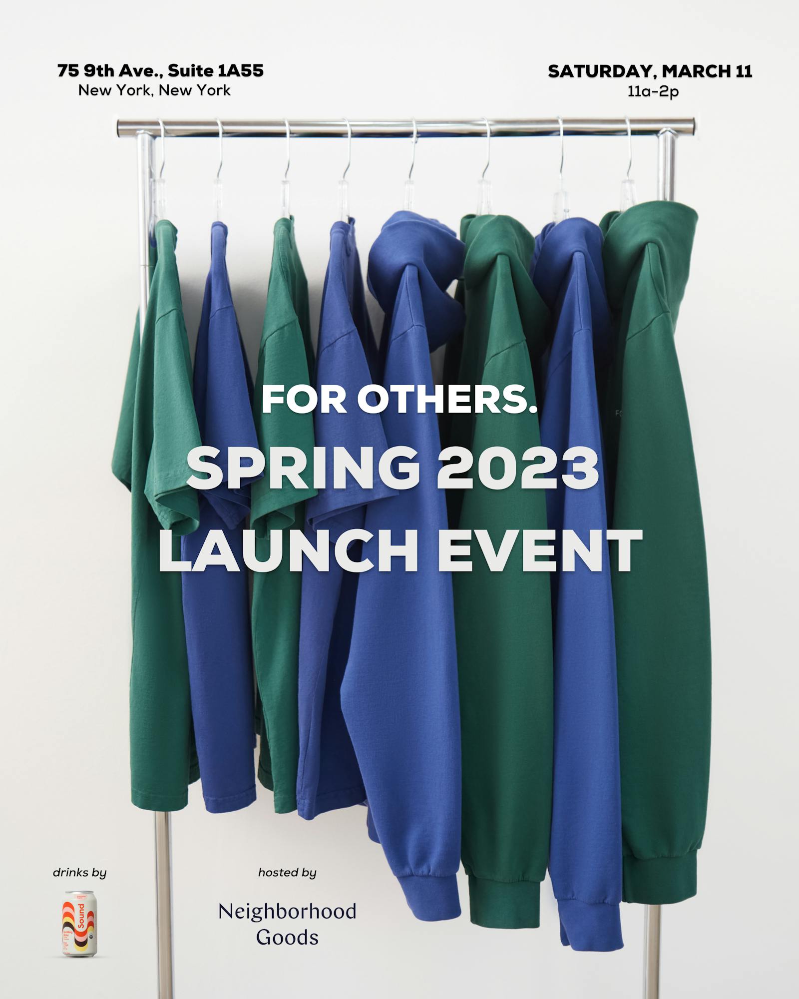 Spring '23 Launch Event @ Neighborhood Goods in NYC 🎉
