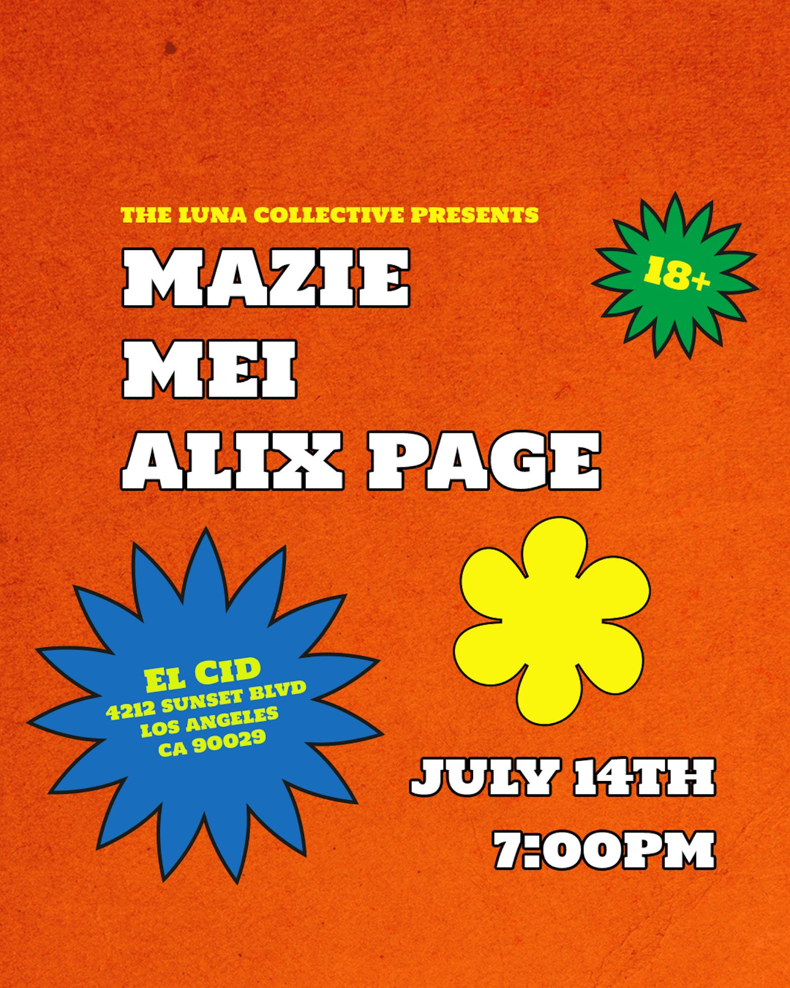 Mazie, Mei & Alix Page in Los Angeles