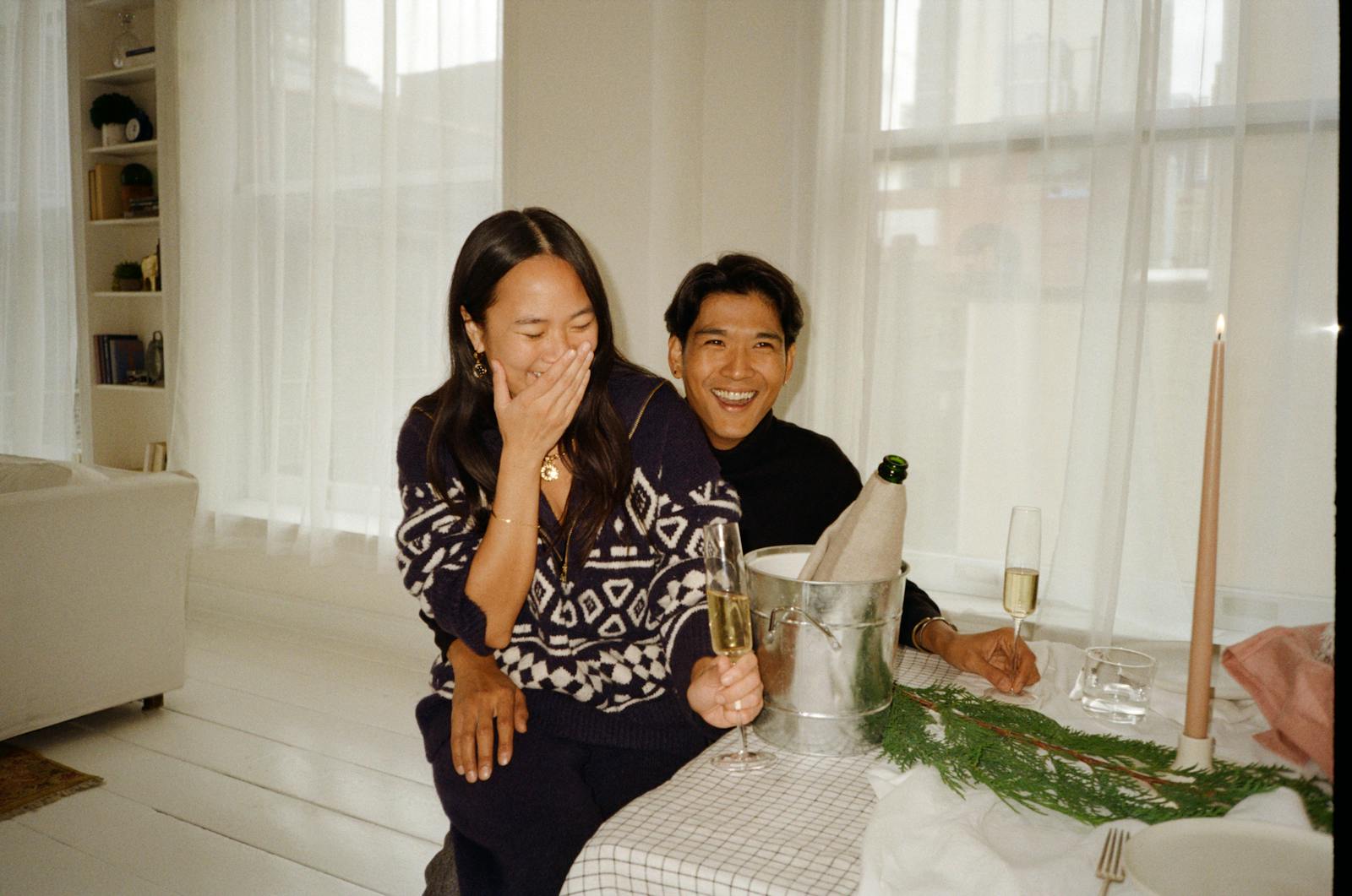 J.CREW - A (Holiday) Party of Two With Friends Beverly Nguyen + Woldy Reyes
