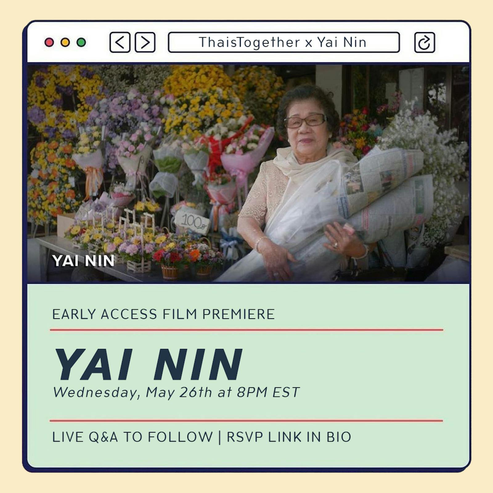 Yai Nin: Early Access Premiere