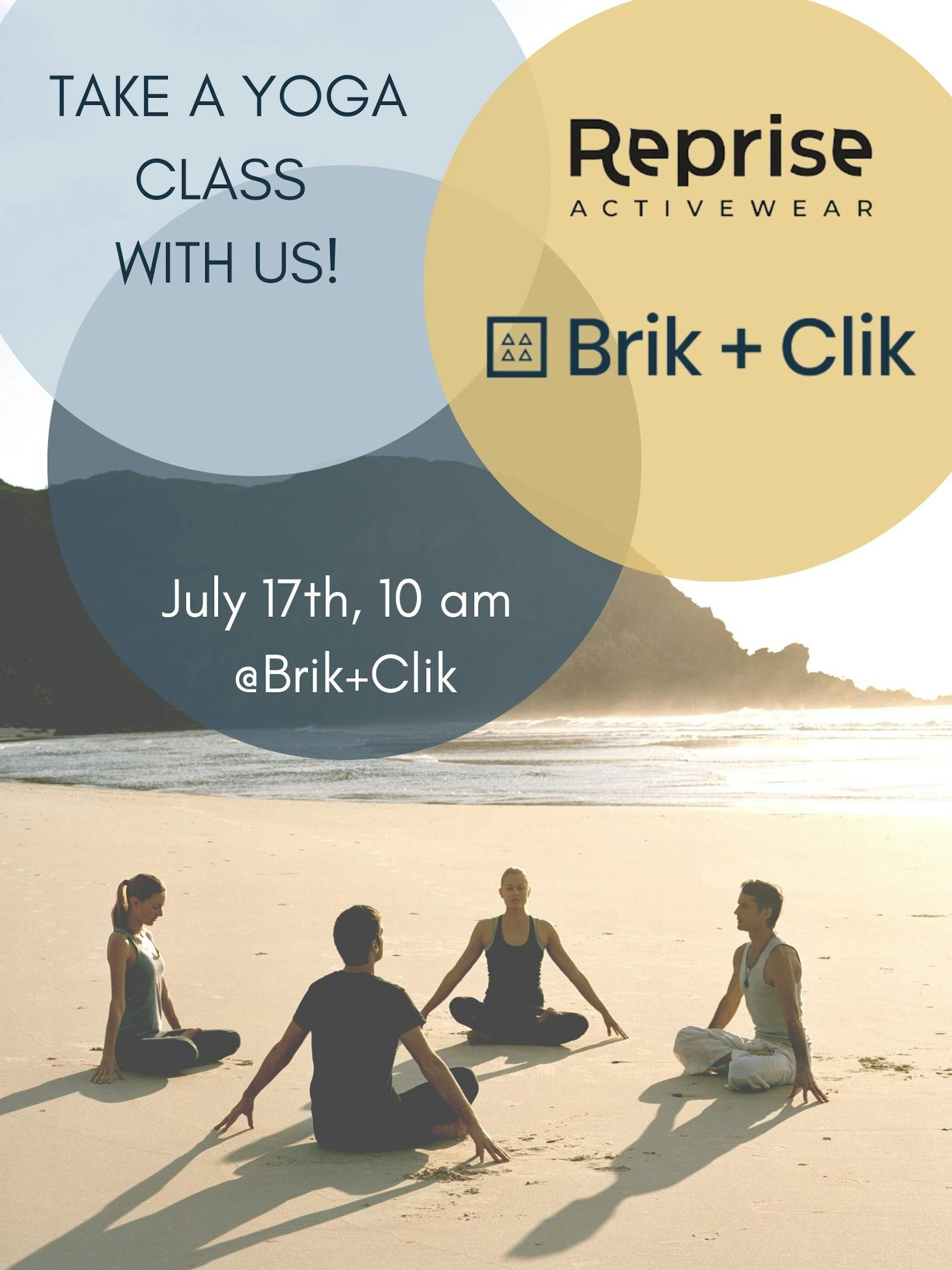 Free Yoga Class with Reprise Activewear